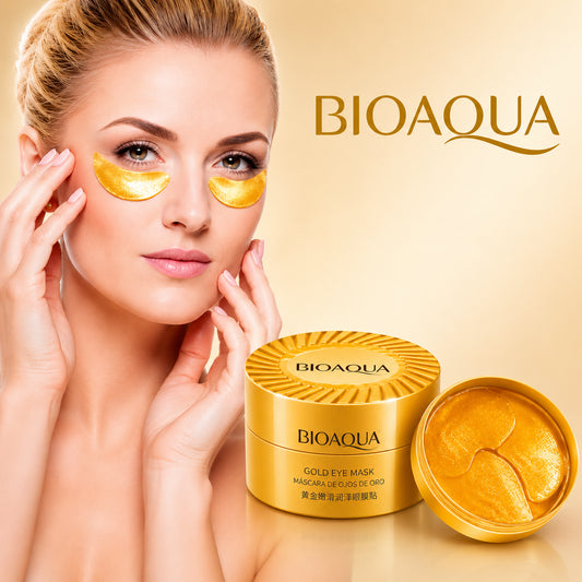 "Las ojeras oscuras hacen que tu rostro pierda brillo y juventud."     Parches de ojos BIOAQUA